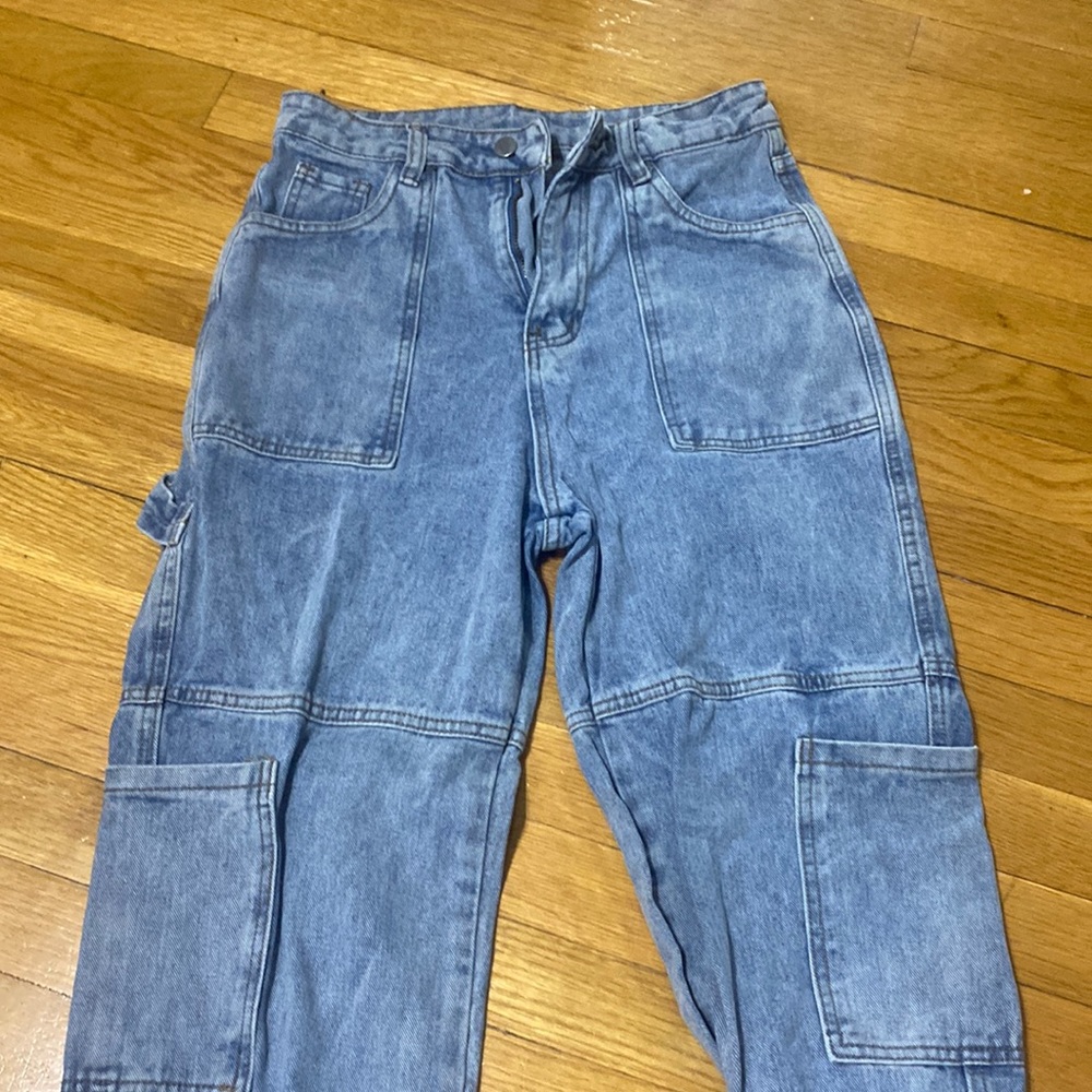 Womens straight leg pants.
